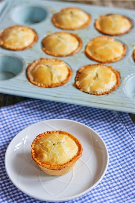 Muffin Tin Chicken Pot Pies Mini Chicken Pot Pies With Pie Crust Fab Everyday