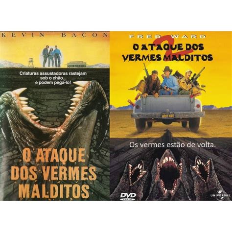 O Ataque Dos Vermes Malditos Coleção 5 Filmes Blu ray Dublado leg