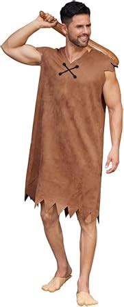 Amazon Arvilhill Men S Halloween Barney Rubble Costume Adult