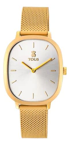 Reloj Heritage De Acero Ip Dorado Tous Mercadolibre