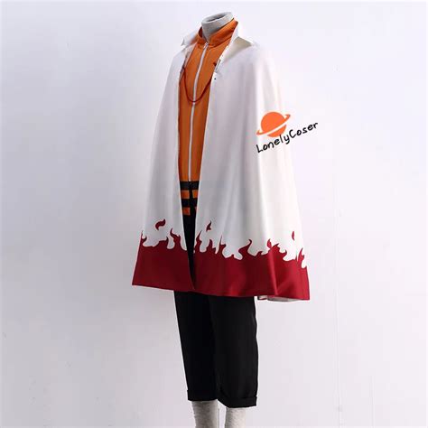 Japanese Anime Naruto The Th Hokage Uzumaki Boruto Cosplay Costume Top