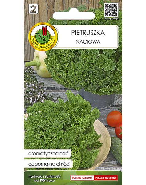 Pietruszka Naciowa Moss Curled G Pnos Pnos Nasiona Warzyw