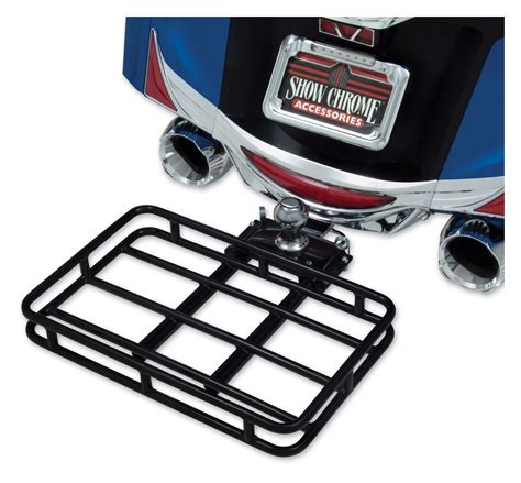 Show Chrome Universal Hitch Cargo Rack