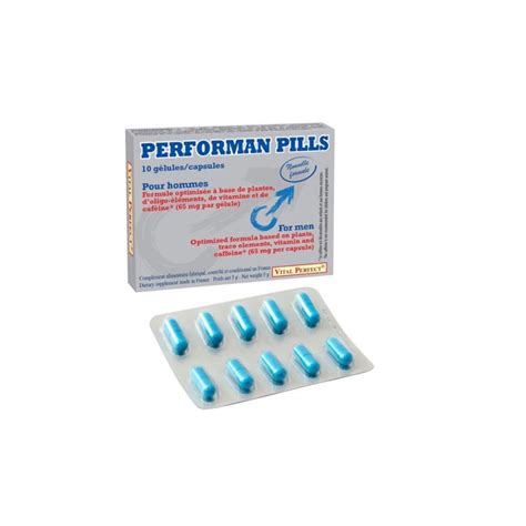 Performan Pills Puissant Aphrodisiaque Homme Par 10 Capsule Pinkpouss