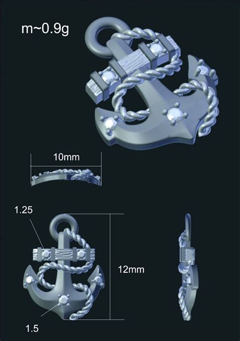 Anchor 3d Model