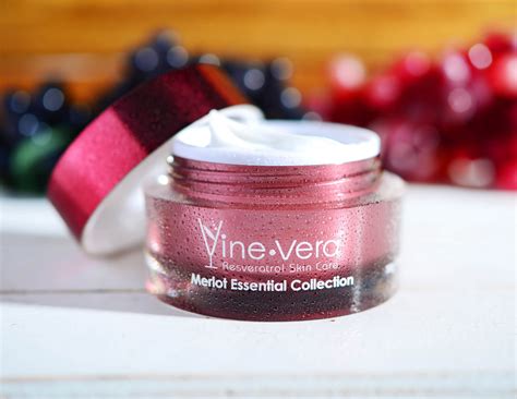 Restore And Rehydrate The Look Of Your Skin With The Vine Vera Merlot Collection Vine Vera