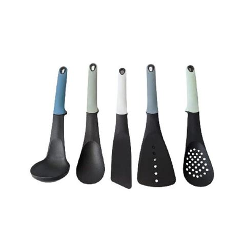 Kit utensilios para cozinha suporte 6 peças em nylon Casa