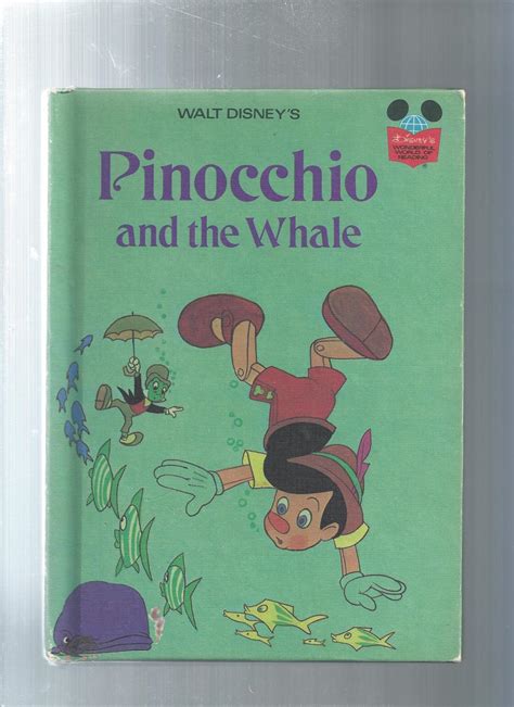 Pinocchio and the Whale by Disney Book: Near Fine Hardcover (1977) 1st ...