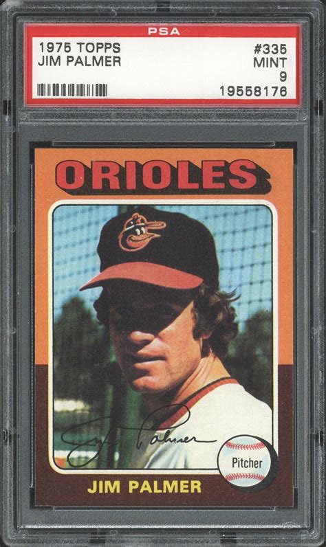 Jim Palmer 1975 Topps 335 Base Price Guide Sports Card Investor