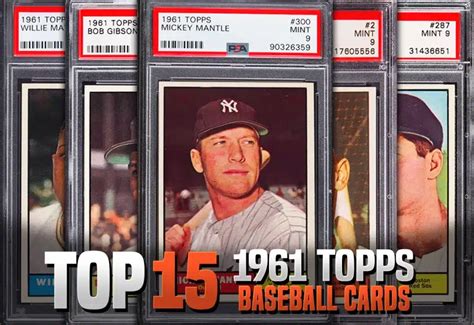 The Best Topps Baseball Cards Highest Selling Prices