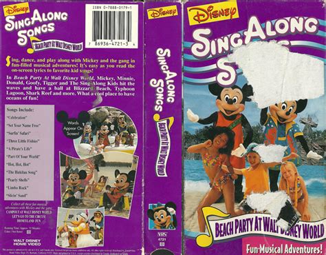 Disney Sing Along Songs Beach Party Vhs Images And Photos Finder 4416 ...