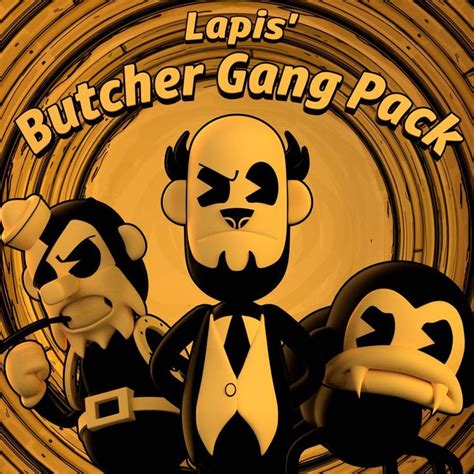 Lapis Butcher Gang Pack Blender 28 Release By Thelapisblock22 On Deviantart Bendy And The