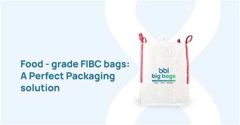 Food Grade FIBC Bags A Perfect Packaging Solution Big Bags International