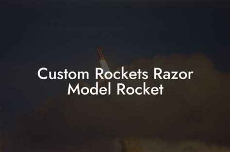 Austin Rockets Model Rockets