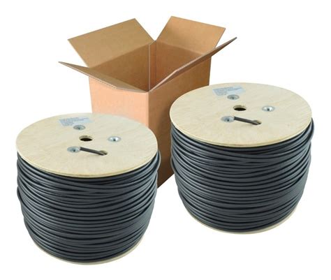 Bobina De Cable Utp Cat 6e Blindado Para Exterior 300 M 2pza Envío gratis