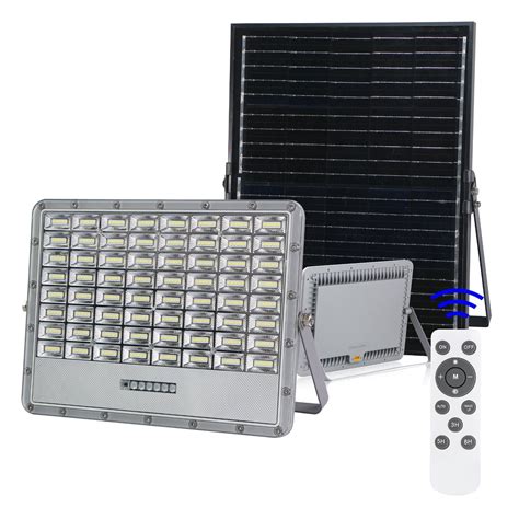 High Power Industrial Outdoor High Mast 300W Solar LED Flood Light For