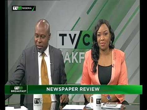 Tvc Breakfast December Th Newspaper Review Youtube