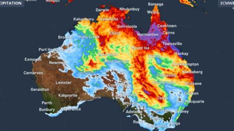 Weather Forecast Rain Expected To Hit Large Parts Of Australia On