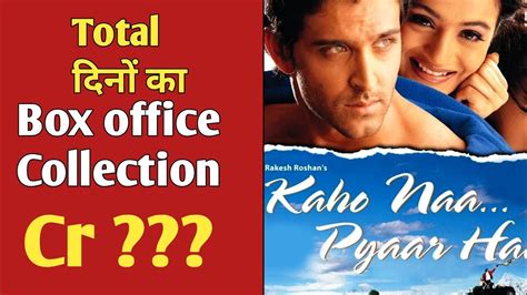 Kaho Na Pyaar Hai 2000 Movie Total Box Office Collection Bollywood