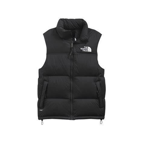 Men S Retro Nuptse Vest Black Subtype