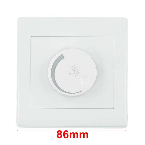 User Friendly 250V 10A Dimmer For Adjustable For Dimmable Light Bulbs