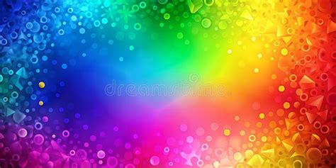 Abstract Gradient Colorful Rgb Hue Background AI Generative Stock ...