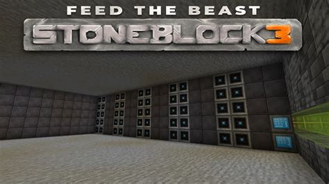 FTB Stoneblock 3 Setting Up Autocrafting 11 YouTube