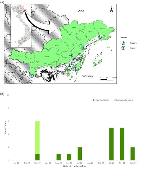 A Geographical Map Of Quang Ninh Province In Vietnam And B Epi