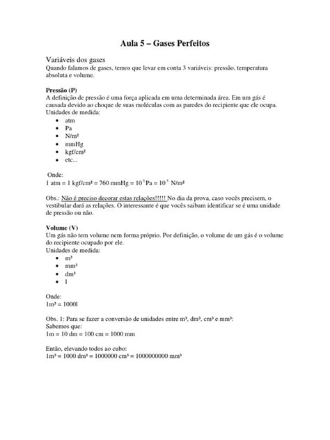 Pdf Apostila F Sica Aula Gases Perfeitos Dokumen Tips