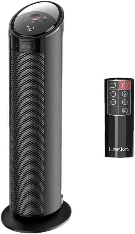 Lasko Calentador Ceramico de Torre Eléctrico 22 con Temporizador y