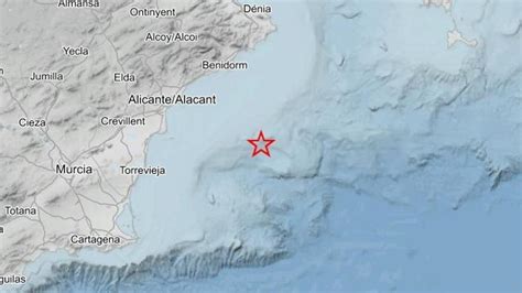 La Costa De Cabo De Palos Registra Un Terremoto De Grados De Magnitud