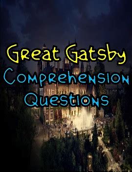 Great Gatsby: Comprehension Questions by Heather's Online Classroom