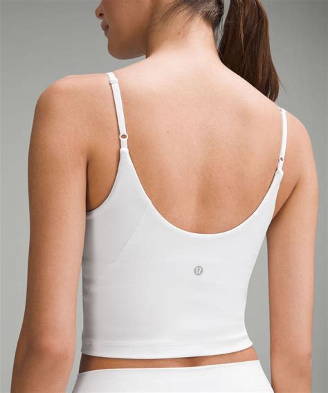 Lululemon Align Cropped Cami Tank Top Light Support A B Cup Women