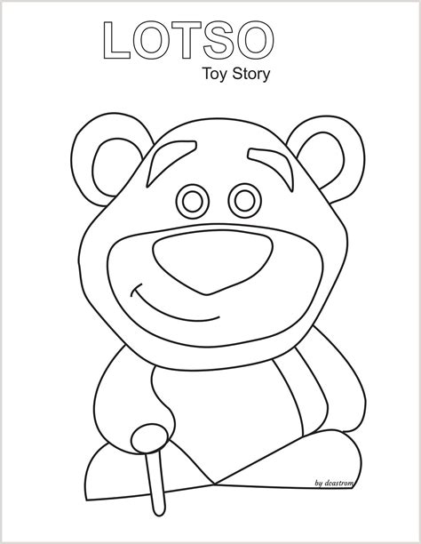 Lotso Bear Coloring Pages Coloring Pages