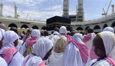 Usai Puncak Haji Jemaah Jalani Tawaf Ifadah Di Masjidil Haram Foto