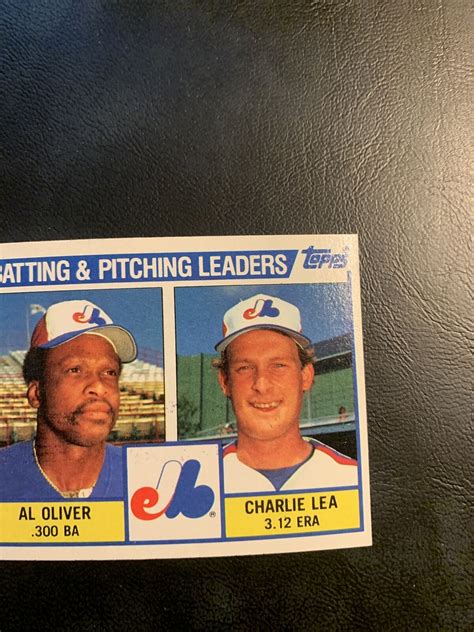 Al Oliver Montreal Expos Team Checklist Topps Cb Ebay