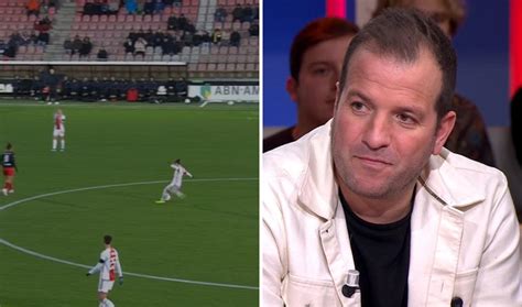 Rafael Van Der Vaart Durft Zijn Mening Niet Meer Te Geven Na Doelpunt