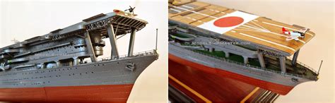 Akagi aircraft carrier model