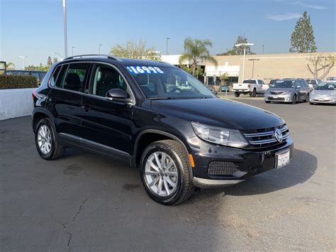 Certified Pre Owned 2017 Volkswagen Tiguan Wolfsburg Edition Fwd Small Sport Utility Vehicles 2wd