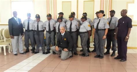 Amalgamated Security Trains First Batch Of 15 Officers Guyana Chronicle