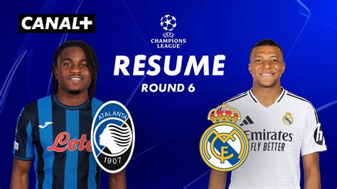 Le résumé de Atalanta Real Madrid Ligue des champions 2024 25 J6