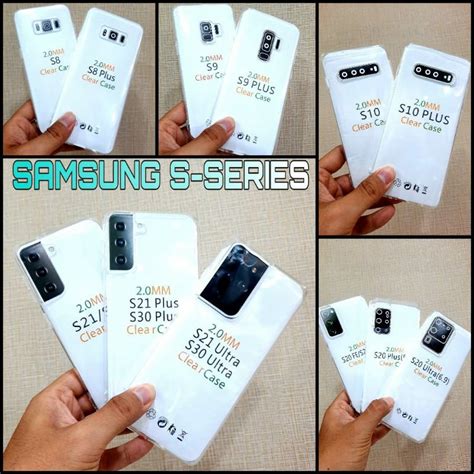 Jual SILIKON CASE CLEAR BENING TEBAL SAMSUNG S24 S24 PLUS S24 ULTRA