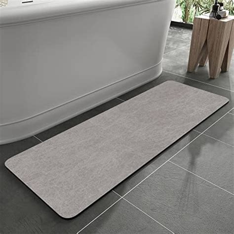 MontVoo Tapis de salle de bain super absorbant antidérapant à séchage