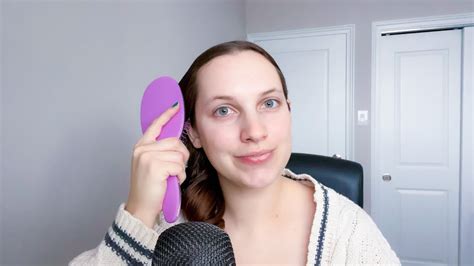 Asmr Relaxing Hair Brushing 💆🏼‍♀️ Youtube