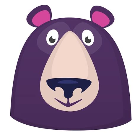 Premium Vector Funny Cartoon Bear Illustration