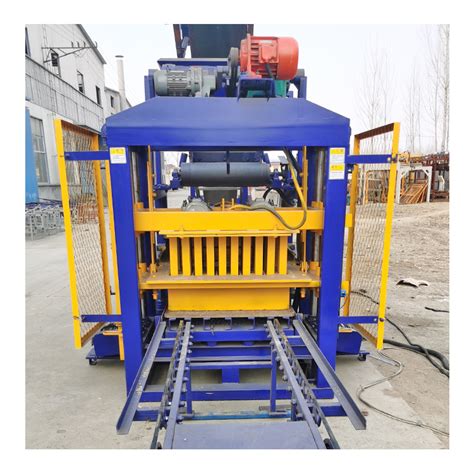 Hf Qt Semi Automatic Block Brick Making Machine Concrete Hollow