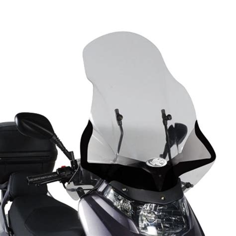 Windscreen Kappa Transparent 67x58cm With Brackets For Kymco Dink