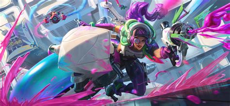 Wild Rift Chromacrash Samira Legendary Skin Splash Art Release Date