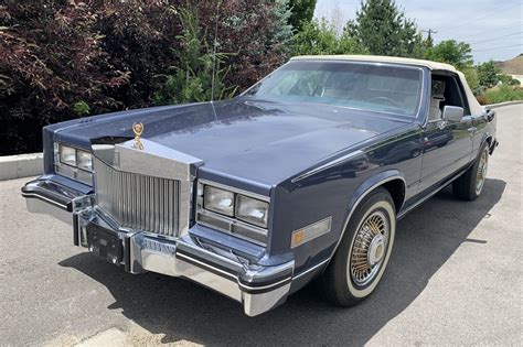 No Reserve 45k Mile 1984 Cadillac Eldorado Biarritz Convertible For