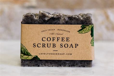 Coffee Scrub Soap Needs Mom Exfoliating Soap Coffee Scrub Etsy